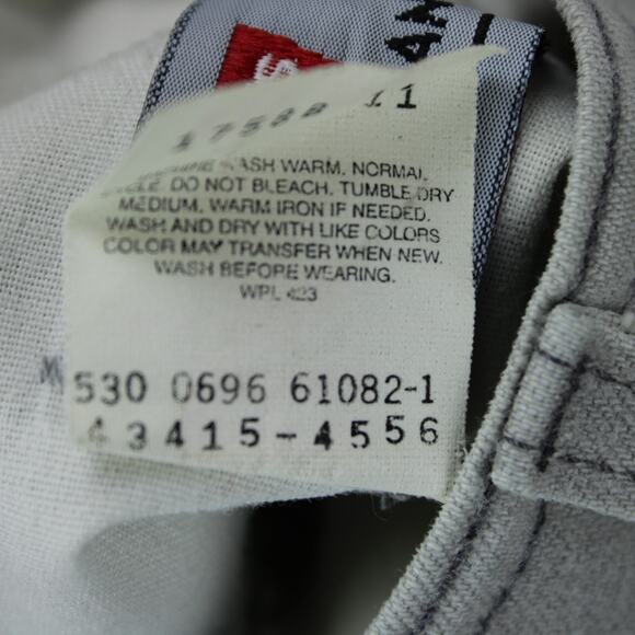 Levis Action Jeans Mens 36x29 Blue Relaxed Tapered Leg Denim Pant Actual 34x29 - Picture 4 of 10